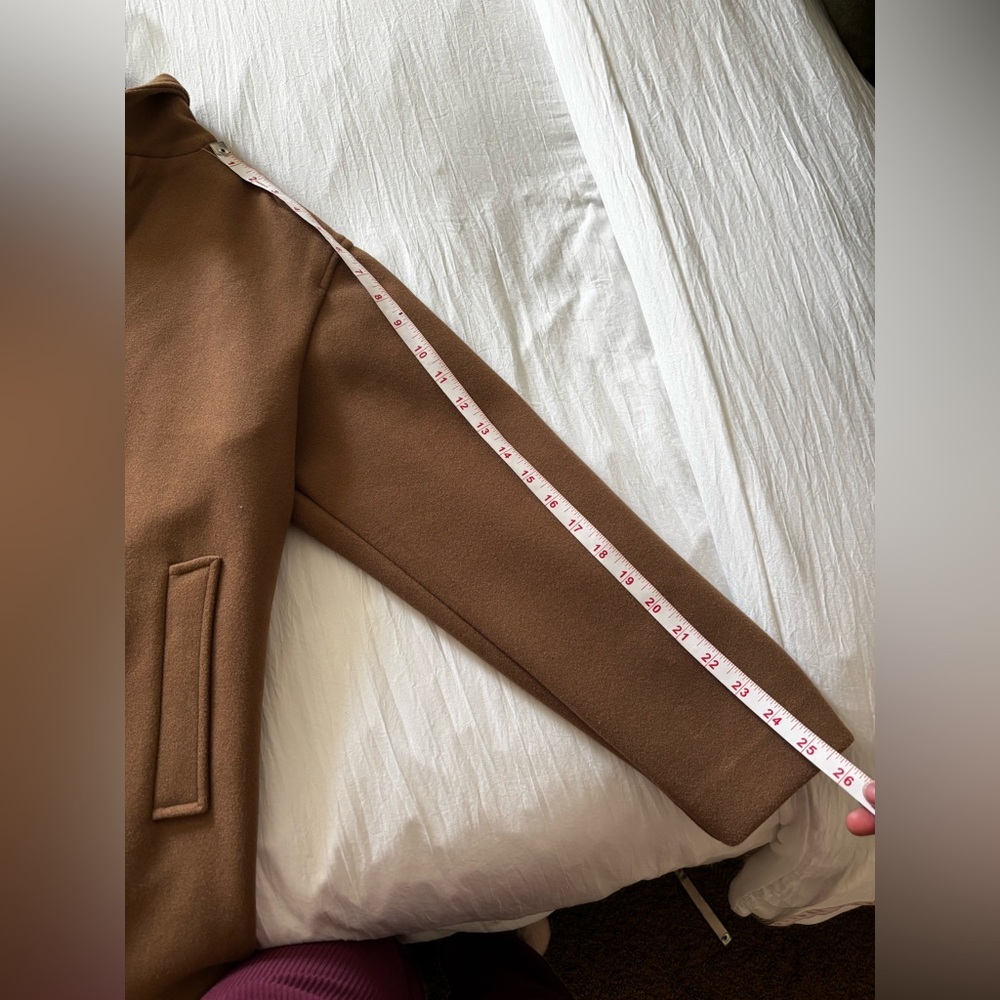Zara Women's Brown Coat - Picture 5 of 7